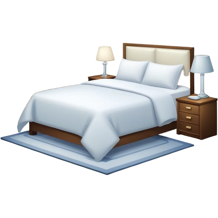 A dimly lit white bedroom. The bed is neatly made, and a glass of water sits beside a book on a cozy nightstand. Soft lighting signals a peaceful wind-down, representing the calm and control that comes from reclaiming your evenings. emoji
