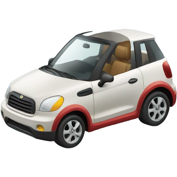 driving car excited profile emoji