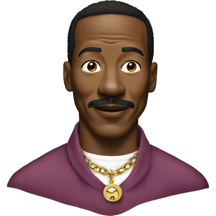 eddie murphy no neckace emoji