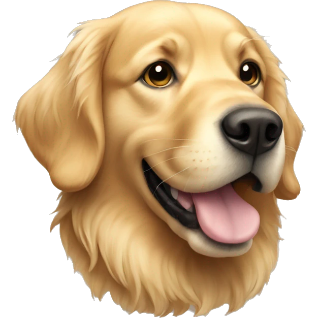 Golden retriever  emoji