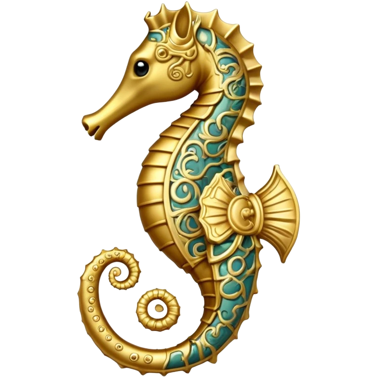 heraldic seahorse emoji