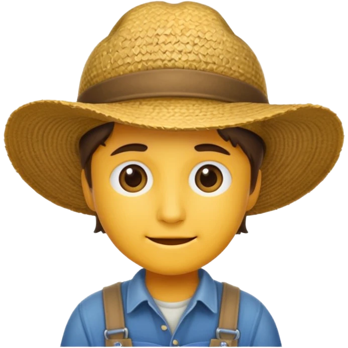 farmer hat emoji
