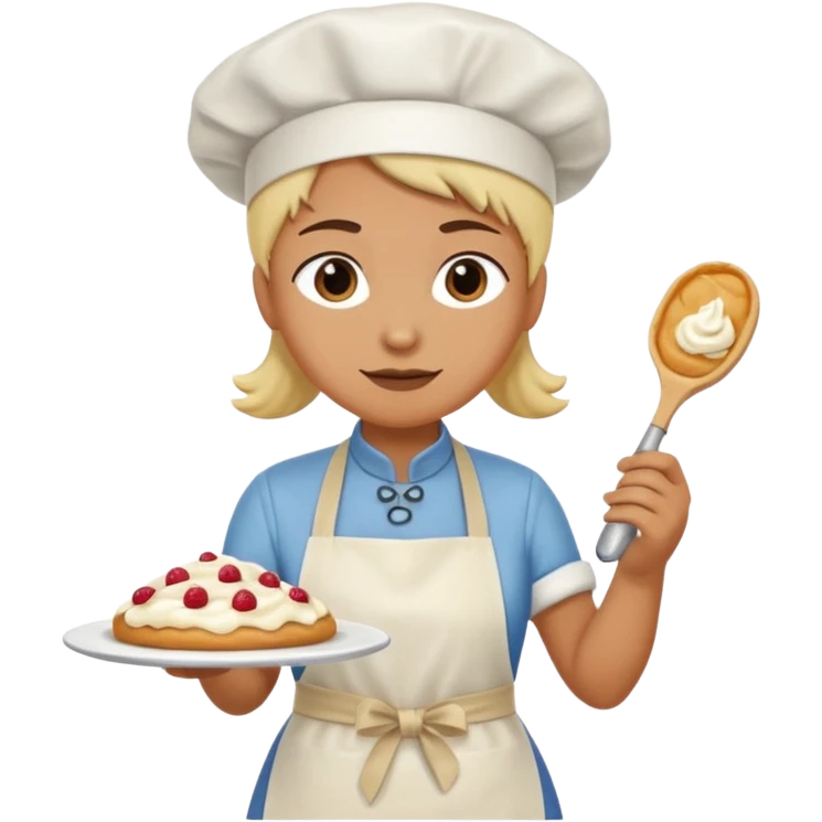 Barista frosting a pastry

 emoji