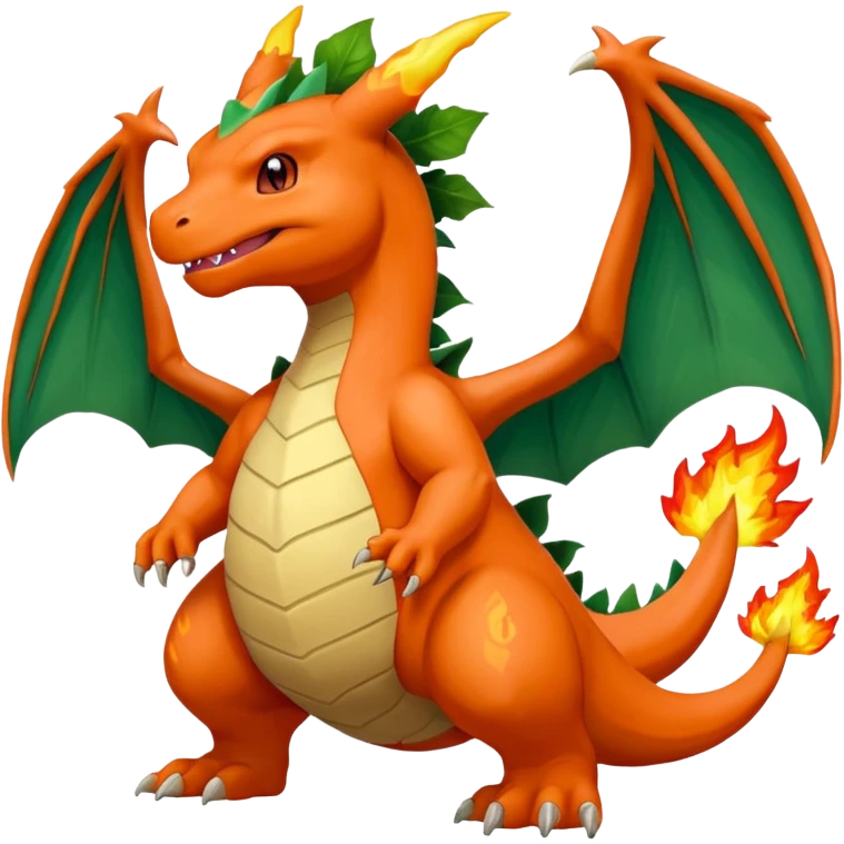 Pokemon red and green legendary emoji