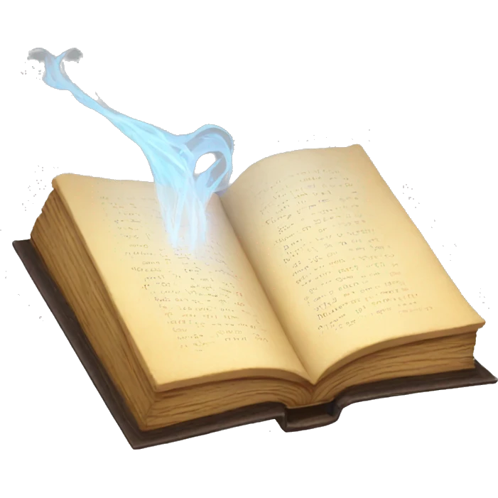 magic spell book emoji