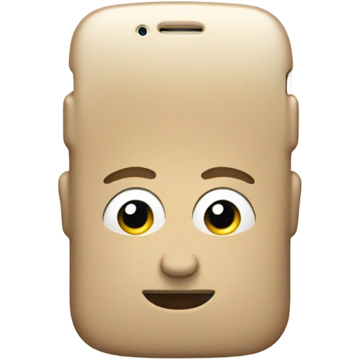 Beige iPhone  emoji