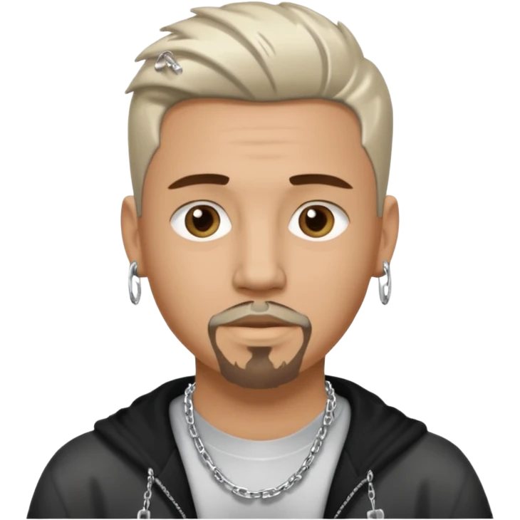 a white guy with a Y2K drip style  emoji