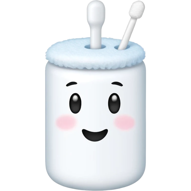 Cotton swabs emoji