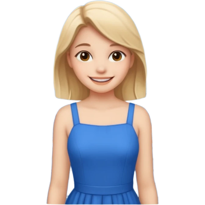 Rooftop girl face emoji