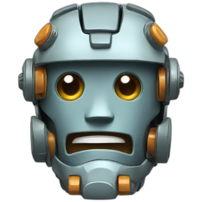 toy-bot-face emoji