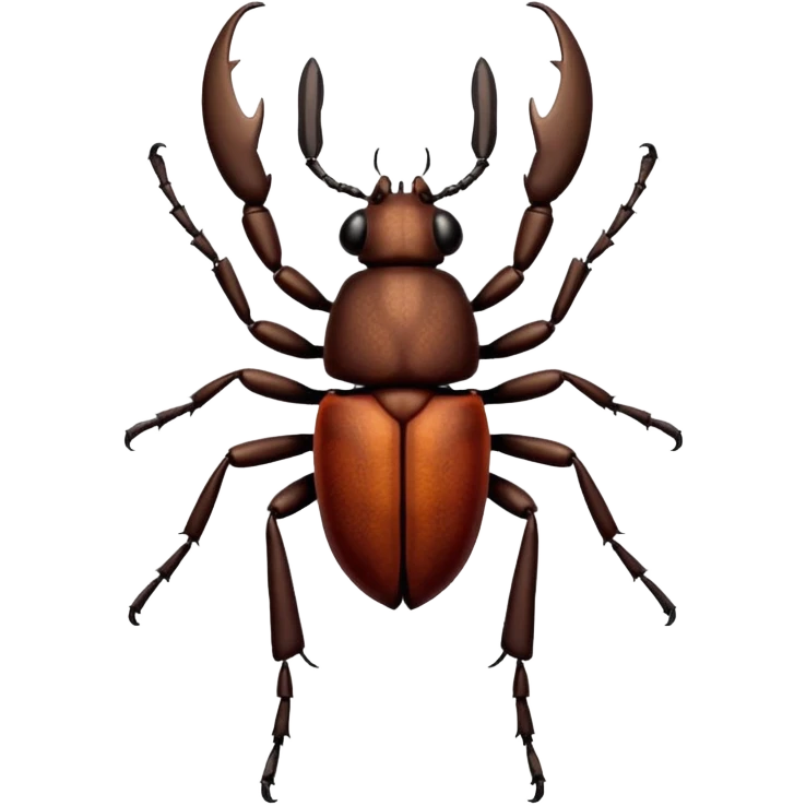 a stag beetle emoji