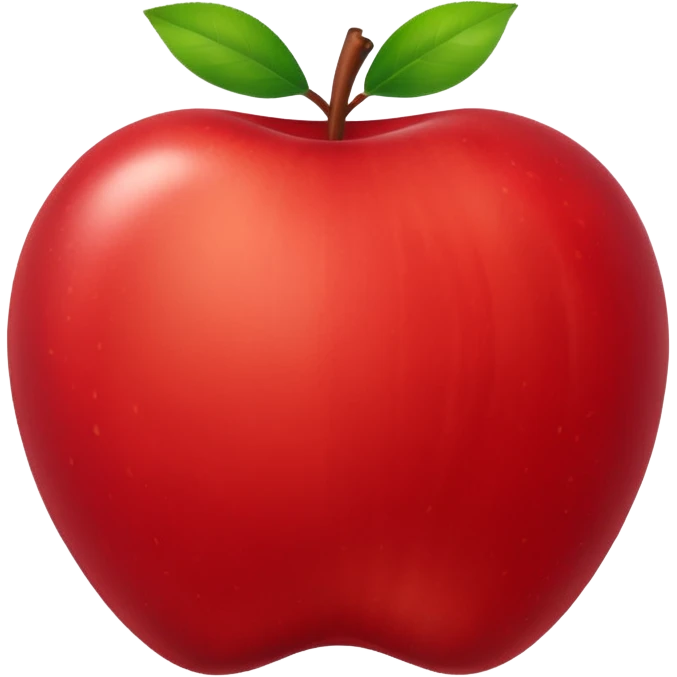 Juice Box RED Apple emoji