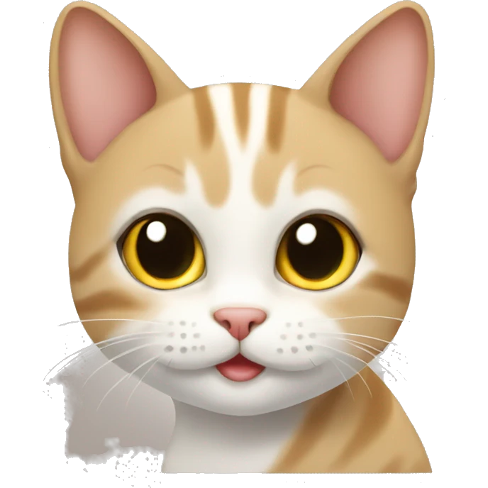 Thai cute cat emoji