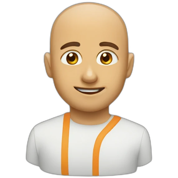 رجل يأكل emoji
