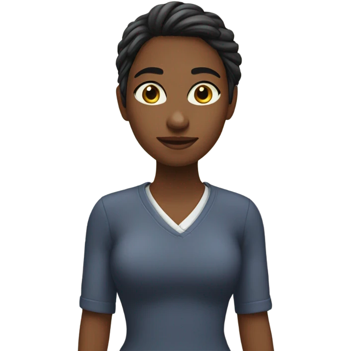 ragazza mora  emoji