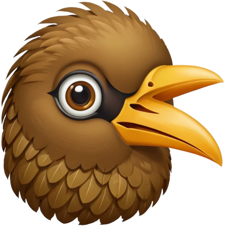 kiwi bird ai agent with calling emoji