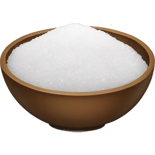 a bowl of salt emoji