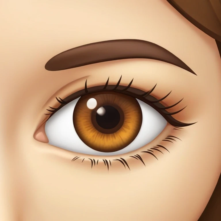 Brown eyes emoji