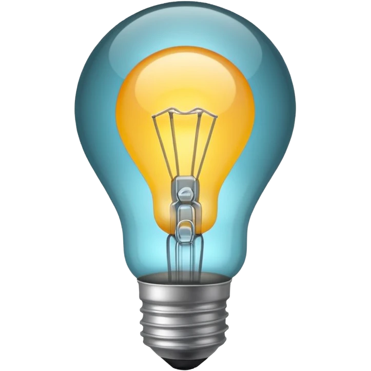 light bulb emoji