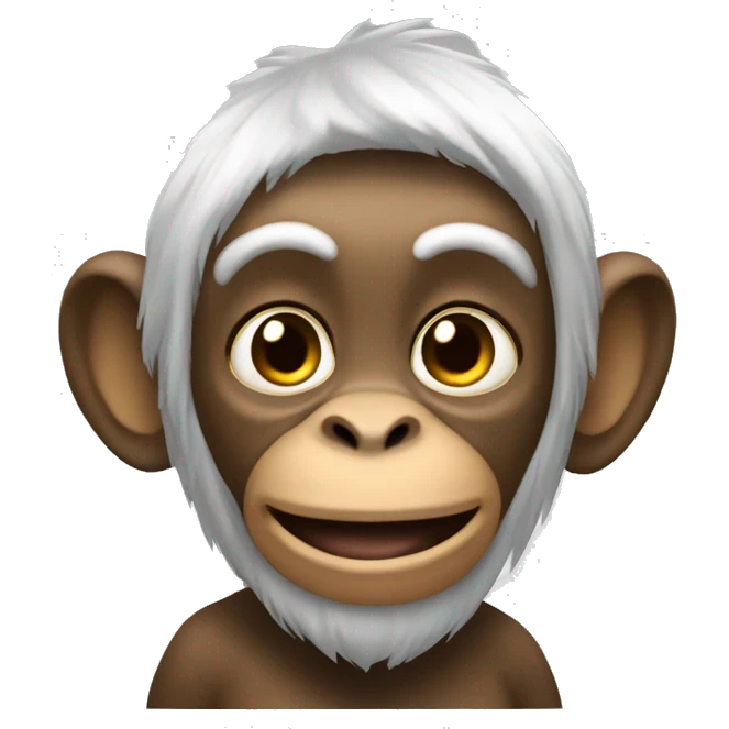 Monkey salut emoji
