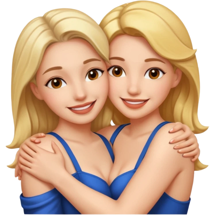Naughty lesbians emoji