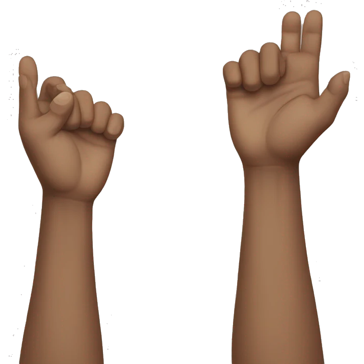Wrist with one hand bent emoji