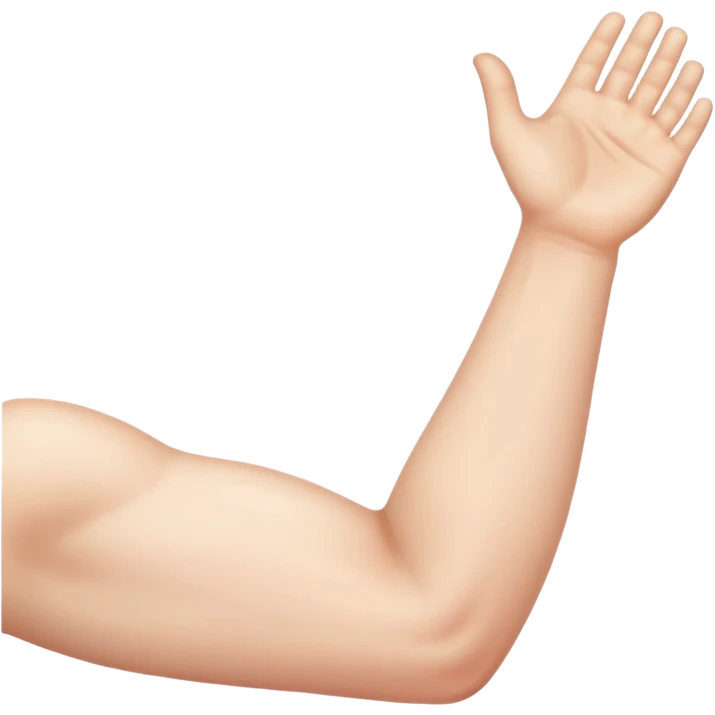 elbow extended emoji