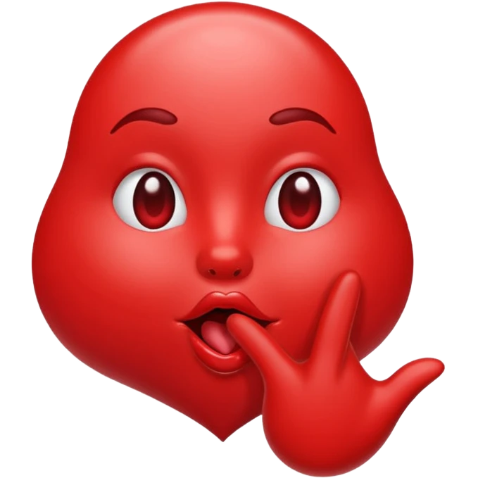 Heart blowing a kiss emoji