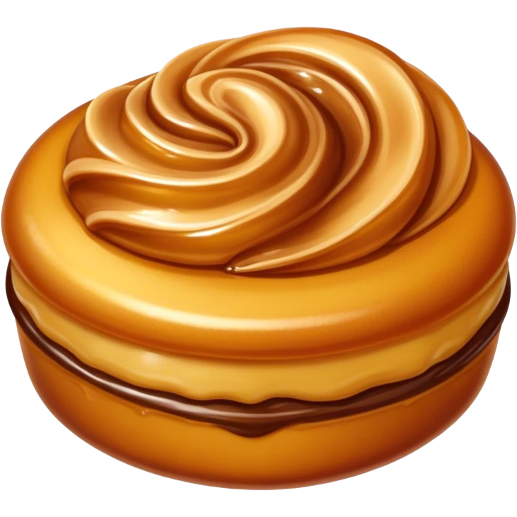 Dalgona candy emoji