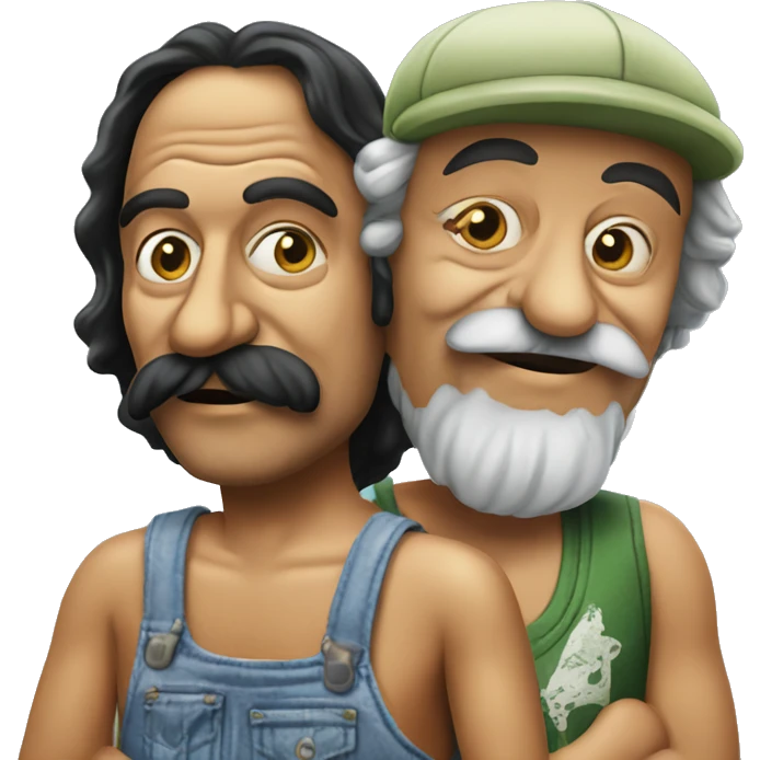 Cheech and chong emoji