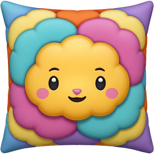 colorful pillow  emoji