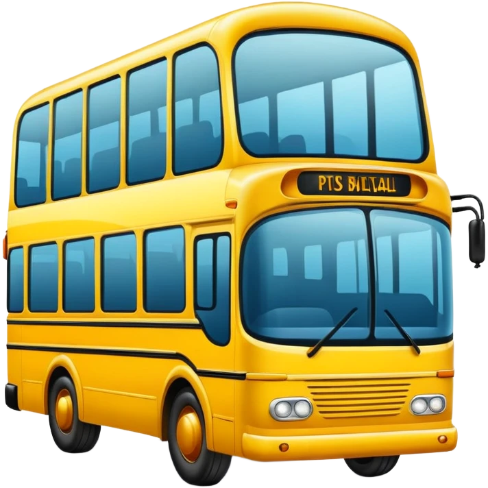 bus going to Patiala yellow emoji