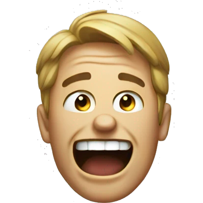 psycho laugh emoji