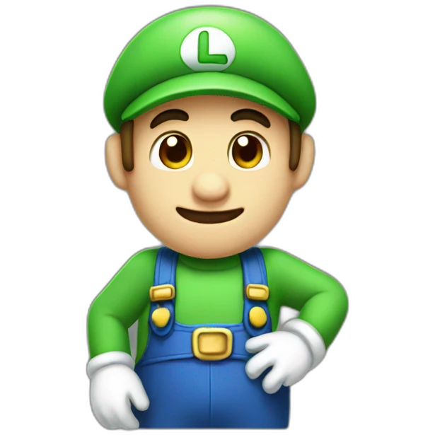 gay Luigi emoji