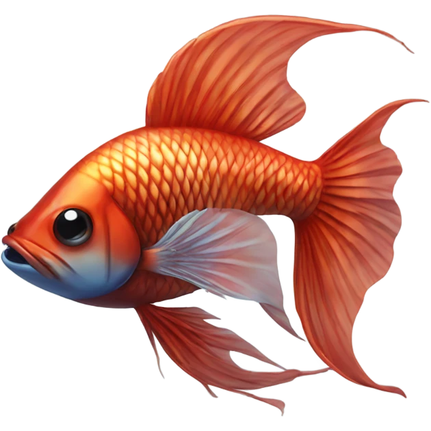 Picses fighting fish emoji