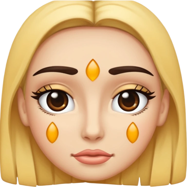 Cejas alineadas emoji