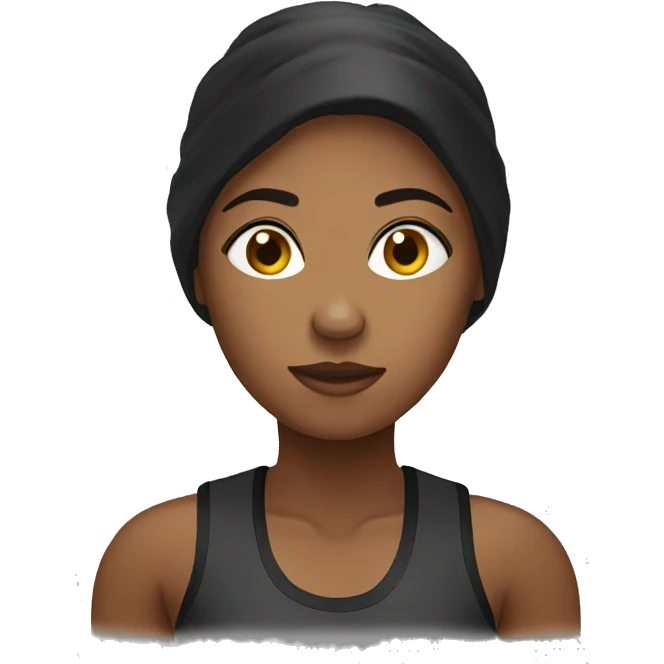 Female boxer emoji