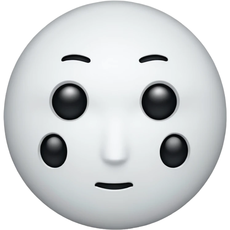 Die one face up emoji