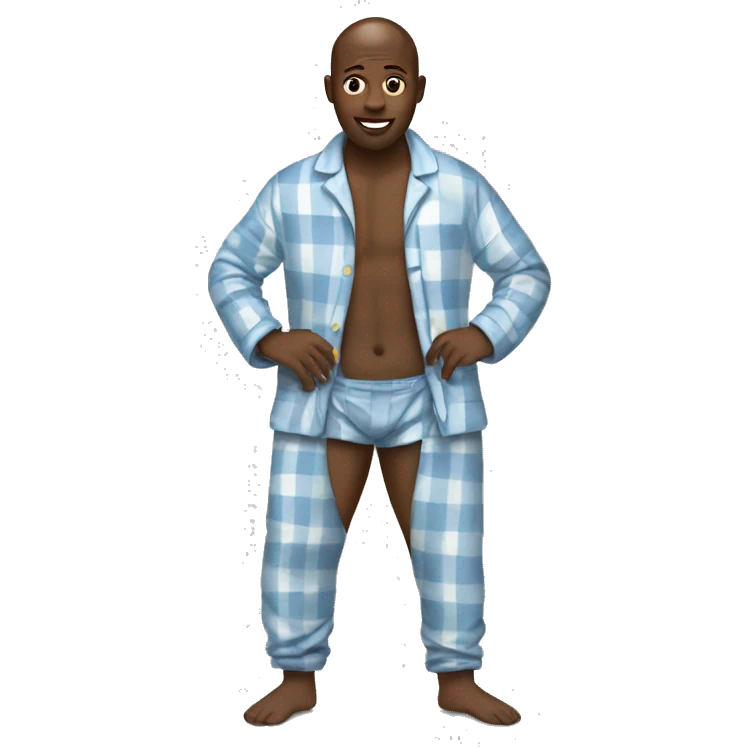 Patrice Talon en pyjama emoji