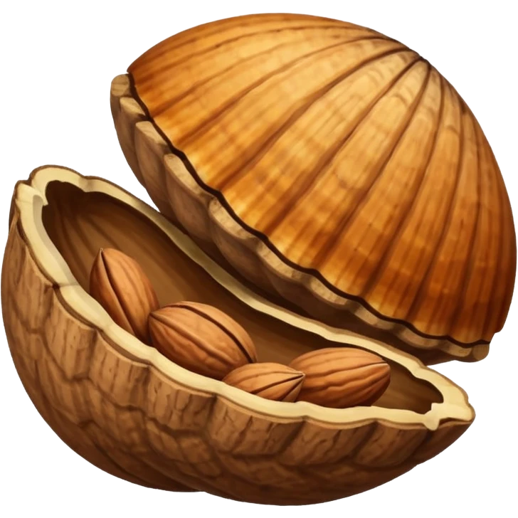 nuts with shell emoji