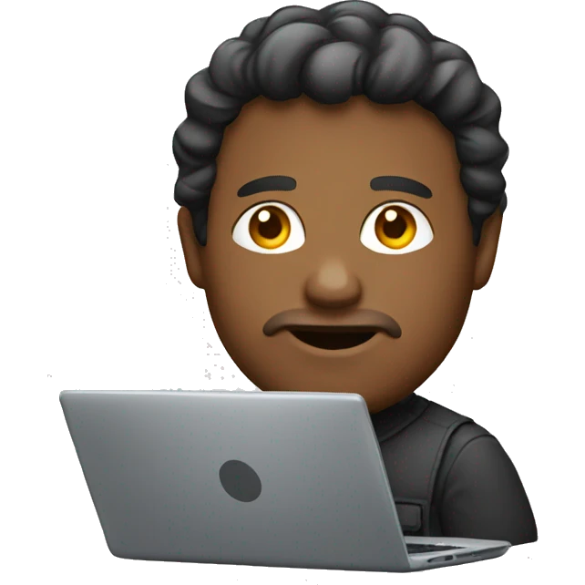 work on laptop emoji
