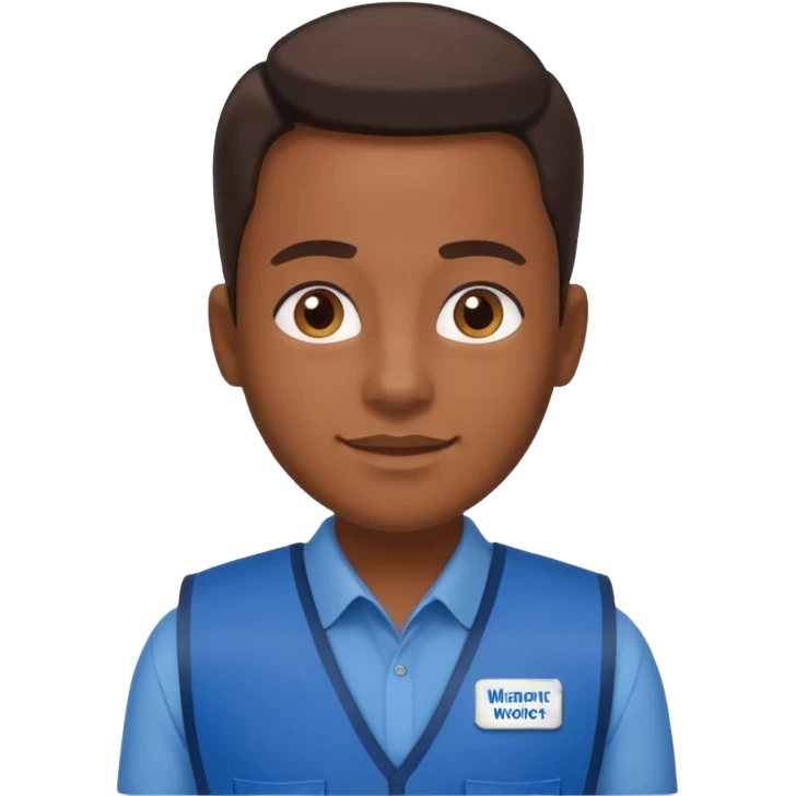 Walmart worker odp emoji