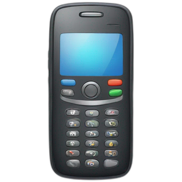 Mobile phone emoji