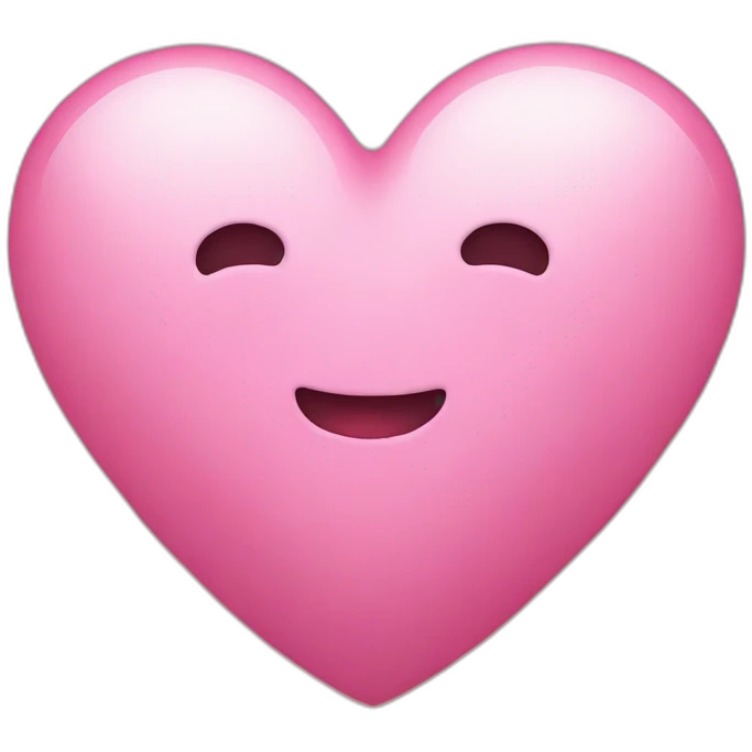heart shaped like bottom emoji