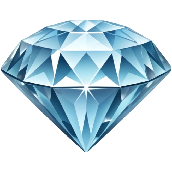 diamond in glossy circuit design emoji