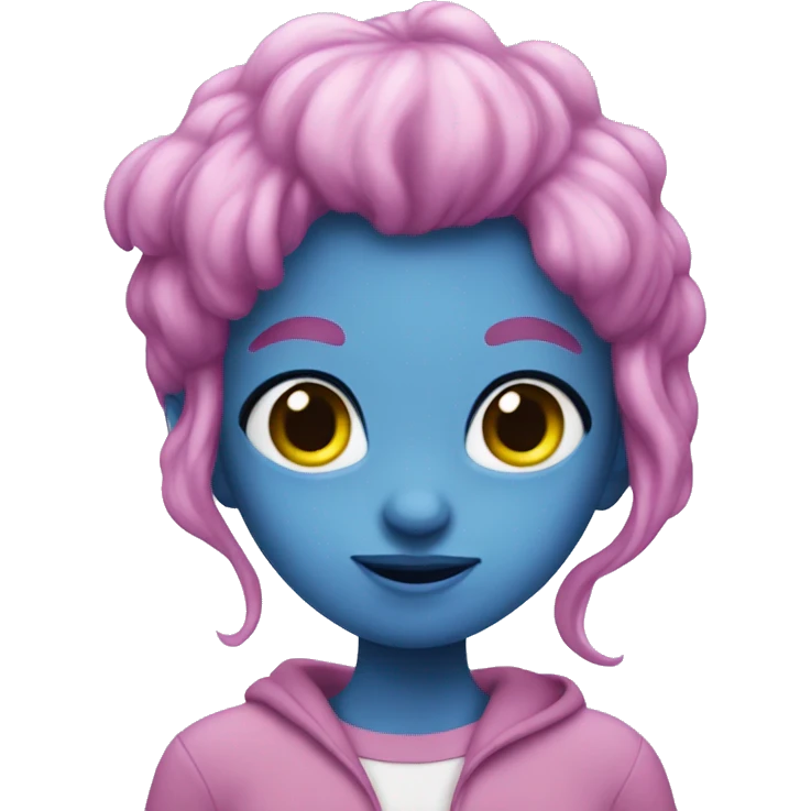 Smurph girl emoji