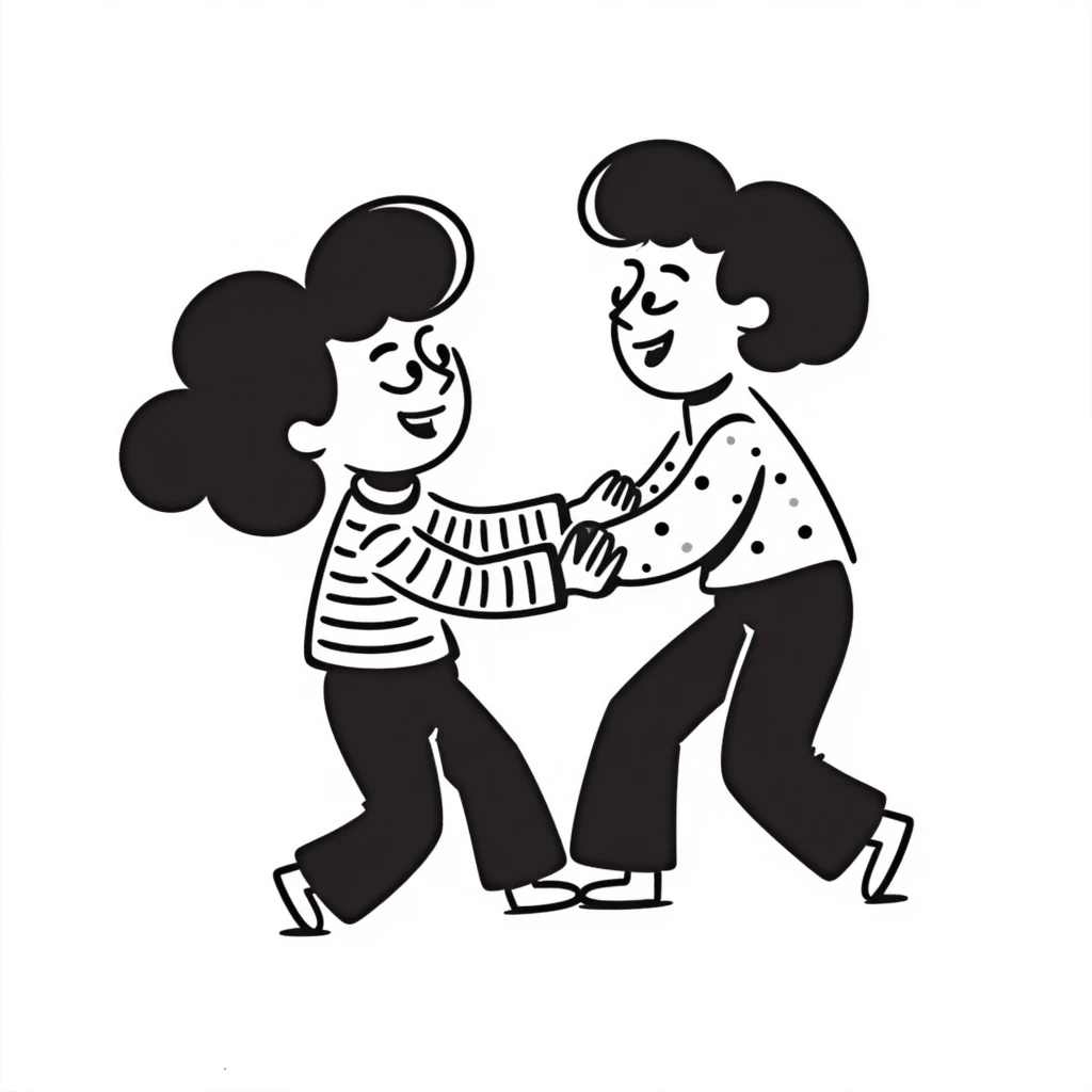 Two girls fighting emoji