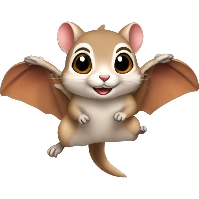 Flying squirrels emoji