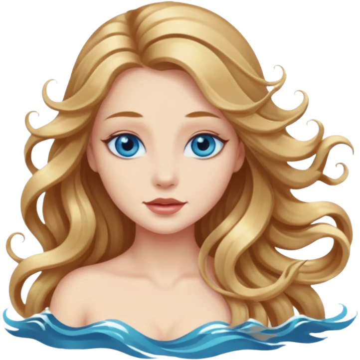 Beautiful siren emoji