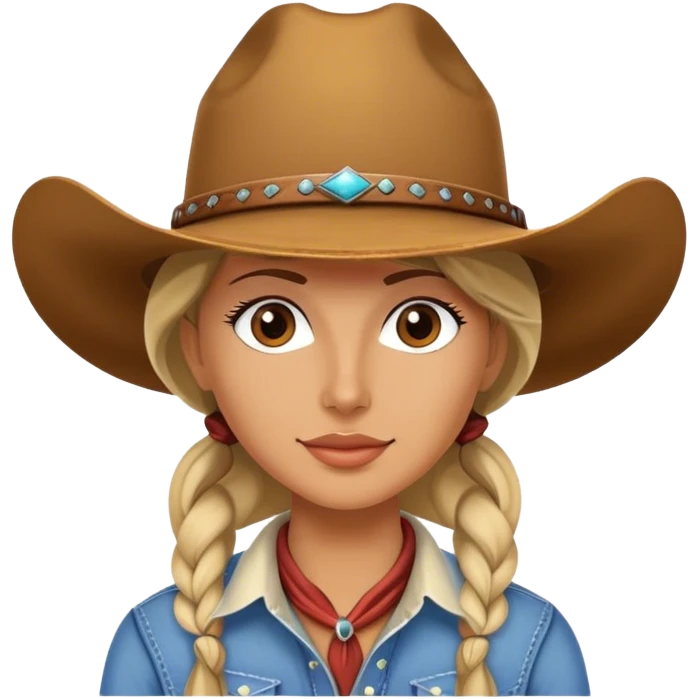 Cowgirl emoji